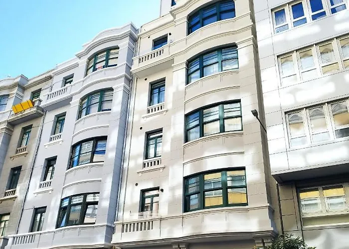Apartamento Riazor Deluxe Penthouse Corunha